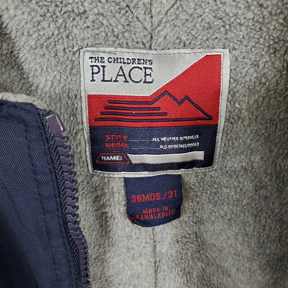 The Children's Place Bib Snow Overall Child's 3T
